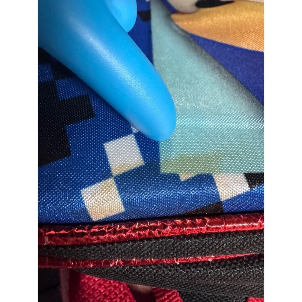Sonic The Hedgehog 3D Molded Backpack Black & Red‎